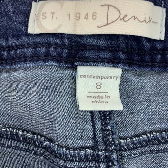 C EST. 1946 Denim Contemporary Skinny Jeans - Size 4, Dark Blue - Picture 6 of 7